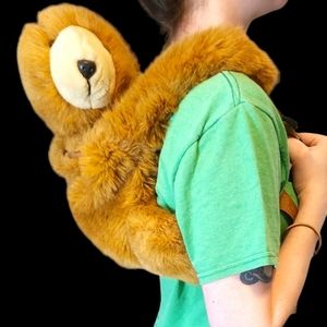 🧸Vintage 90s Bear Backpack